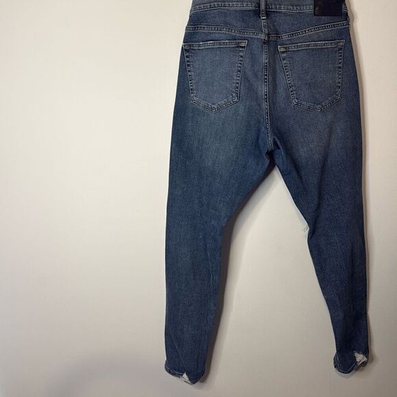 Abercrombie & Fitch Men’s Athletic Skinny Stretch Jeans - Distressed, Size 34x32 - Picture 7 of 9